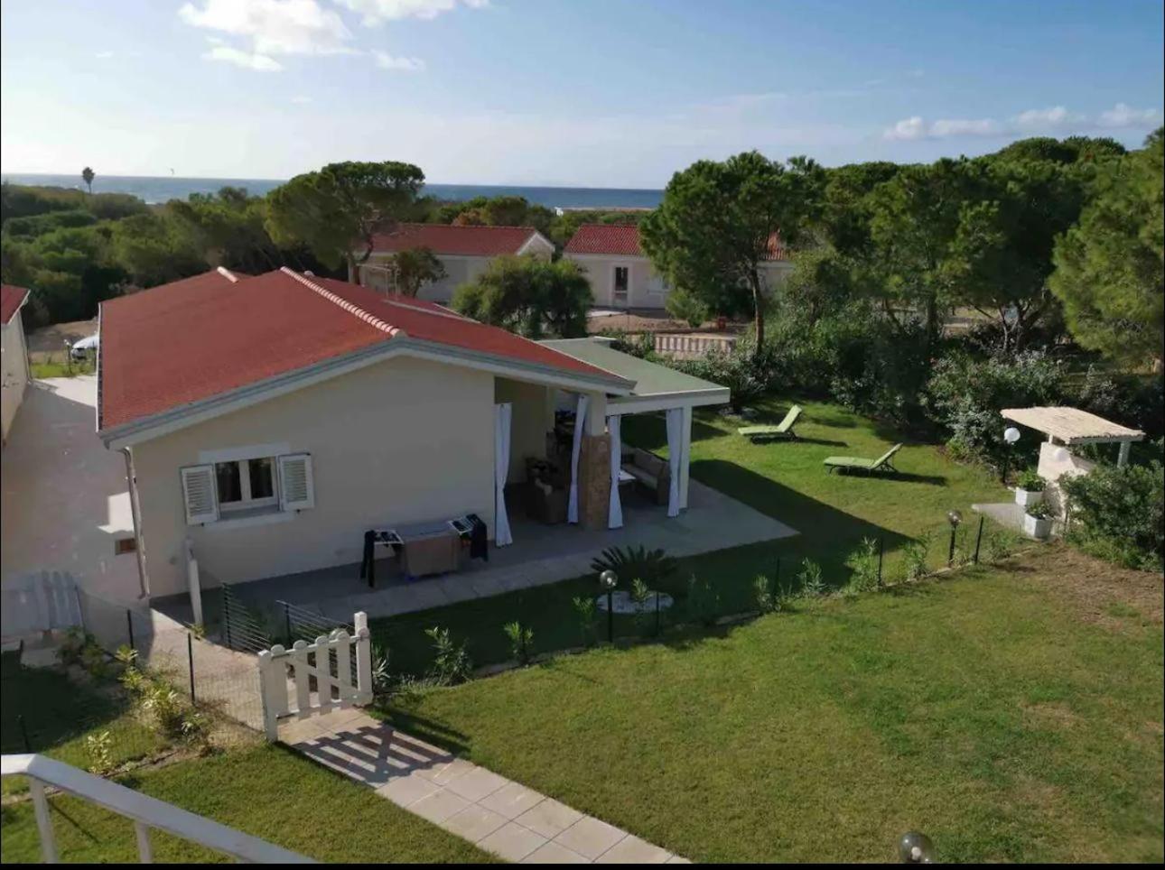 Magnifique Villa Neuve En Bord De Mer Sassari Esterno foto